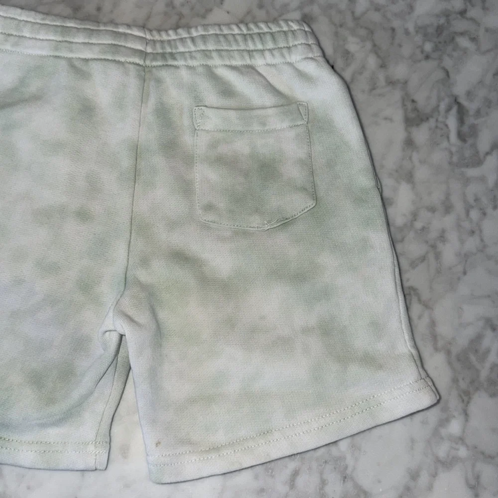 Polo Ralph Lauren Kids' White & Green Tie Dye Shorts 4T